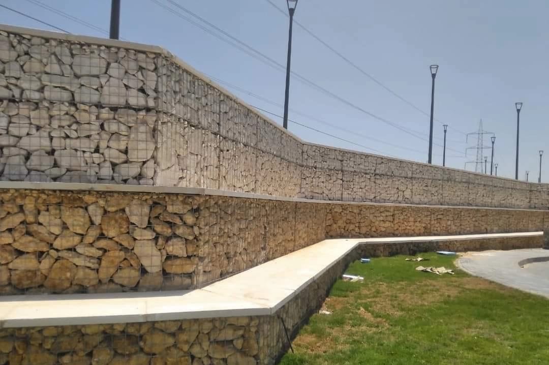 توريد وتركيب حجر ربراب وجابيون في المملكة العربية السعودية